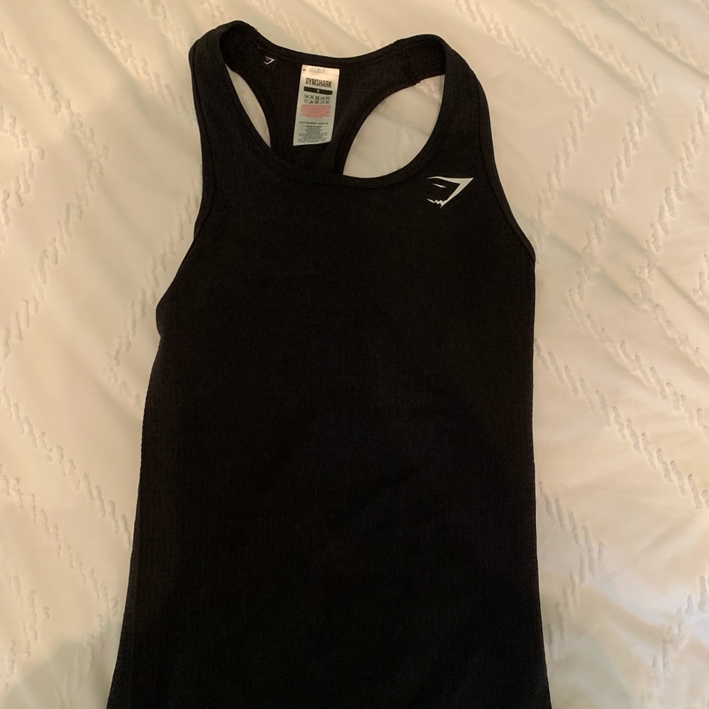 Gymshark Tank Top Small Black